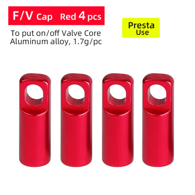 Deemount 2 u 1 Presta Caps Alat za remont jezgre F/V ventila Alat za ugradnju CNC anodizirane legure Lagana nazuvica ventila za bicikle 10/4/2 KOM.
