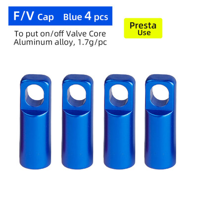 Deemount 2 u 1 Presta Caps Alat za remont jezgre F/V ventila Alat za ugradnju CNC anodizirane legure Lagana nazuvica ventila za bicikle 10/4/2 KOM.