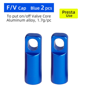 Deemount 2 u 1 Presta Caps Alat za remont jezgre F/V ventila Alat za ugradnju CNC anodizirane legure Lagana nazuvica ventila za bicikle 10/4/2 KOM.