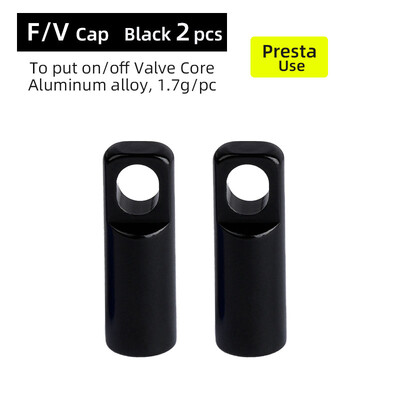 Deemount 2 u 1 Presta Caps Alat za remont jezgre F/V ventila Alat za ugradnju CNC anodizirane legure Lagana nazuvica ventila za bicikle 10/4/2 KOM.