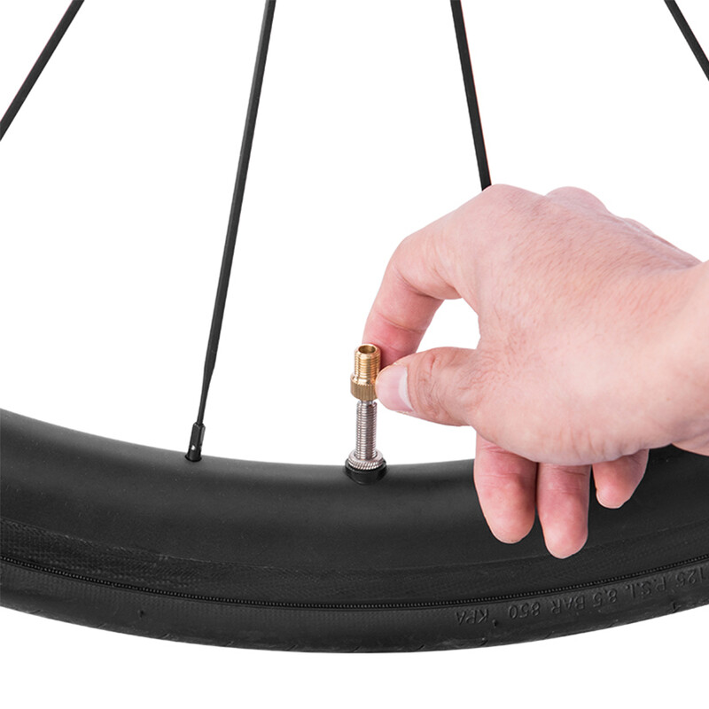 Adapter ventila za prijenos gume od 5 komada Presta na Schrader Cinverter Cestovni bicikl Ciklus Bicikl Punp cijev