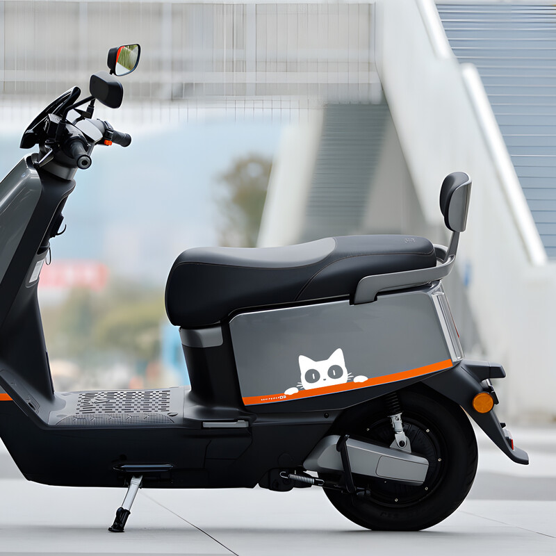 Iznenadna mačka viri reflektirajuće naljepnice za automobile Dekoracija motocikla Moto karoserije automobila Branik vjetrobranskog stakla Smiješne vinilne naljepnice Dodaci