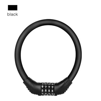 Bicikl Brava za bicikl protiv krađe Mtb cestovni bicikl Brava za lanac od čelične žice Kaciga za motocikl Sklopivi lokot za električni skuter