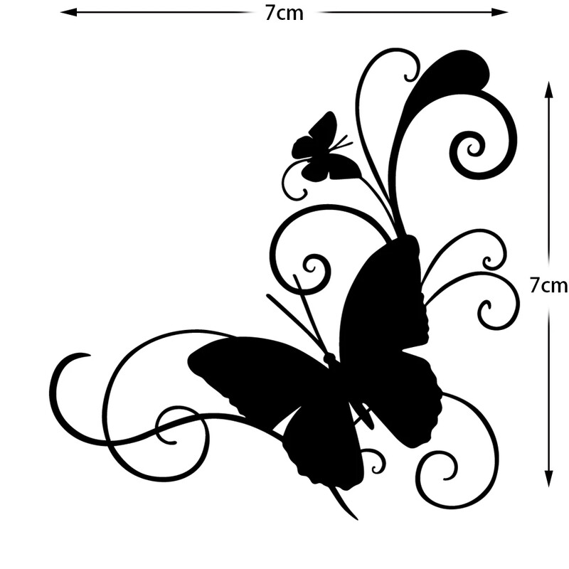 Leptir reflektirajuće naljepnice za motocikle Karoserija Naljepnice za kacigu Dodaci za Hondu Forza 350 125 CB650R Hornet xadv x adv 750