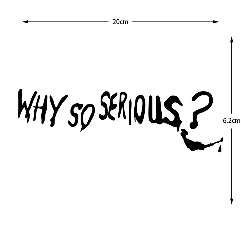 HAHAHA Zašto tako ozbiljne reflektirajuće naljepnice za automobil Auto motocikl Skuter Karoserija Vjetrobransko staklo Kaciga Vanjski dodaci Naljepnica