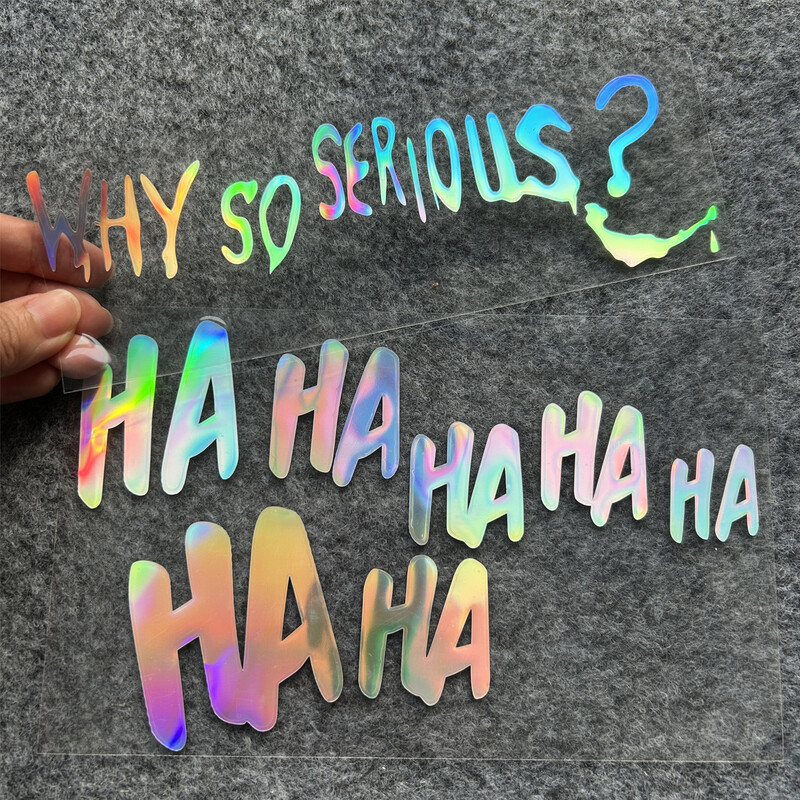 HAHAHA Zašto tako ozbiljne reflektirajuće naljepnice za automobil Auto motocikl Skuter Karoserija Vjetrobransko staklo Kaciga Vanjski dodaci Naljepnica