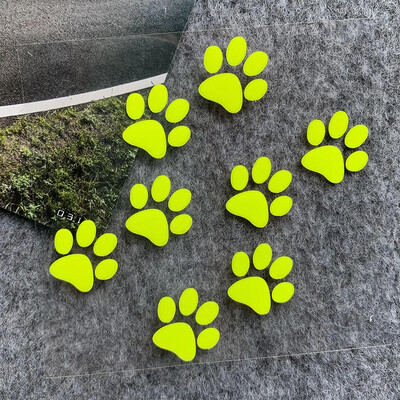 Smiješne mačje šape, reflektirajuće naljepnice za motocikle, moto kaciga, skuter, dodatna oprema za naljepnice za vjetrobransko staklo