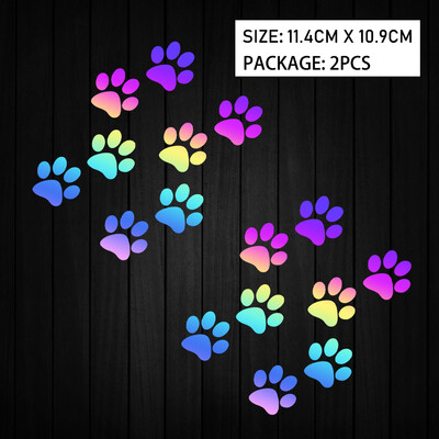 Smiješne mačje šape, reflektirajuće naljepnice za motocikle, moto kaciga, skuter, dodatna oprema za naljepnice za vjetrobransko staklo