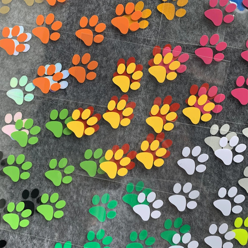 Smiješne mačje šape, reflektirajuće naljepnice za motocikle, moto kaciga, skuter, dodatna oprema za naljepnice za vjetrobransko staklo