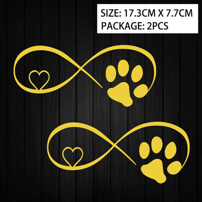 Cat Love Heart Paw Print Reflektirajuće naljepnice za motocikle Moto Scooter Karoserija automobila Kaciga Spremnik goriva Naljepnice Dodatna oprema za Piaggio
