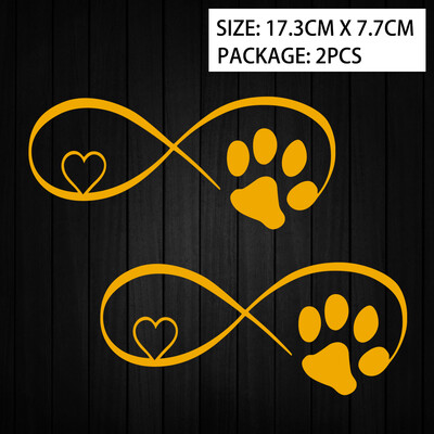 Cat Love Heart Paw Print Reflektirajuće naljepnice za motocikle Moto Scooter Karoserija automobila Kaciga Spremnik goriva Naljepnice Dodatna oprema za Piaggio