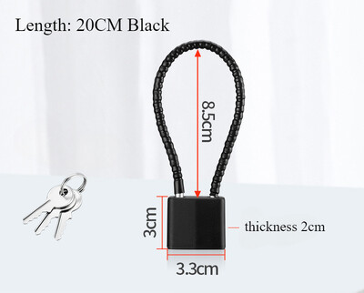 1PC Brava od čelične žice Baterija Automobil Željezo Brava za kacigu Mekana žica Električni automobil Dugo vješanje Brave za košaru za vrata Uže za vrata Protuprovalna