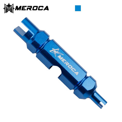 MEROCA MTB Mountain Bike Schrader Valve Tool Presta Iamok Extension Rod Demontare Cheie de reparare