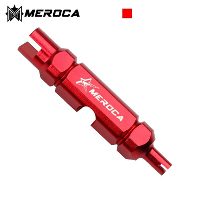 MEROCA MTB Mountain Bike Schrader Valve Tool Presta Iamok Extension Rod Demontare Cheie de reparare