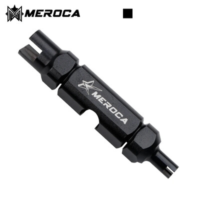 MEROCA MTB Mountain Bike Schrader Valve Tool Presta Iamok Extension Rod Demontare Cheie de reparare