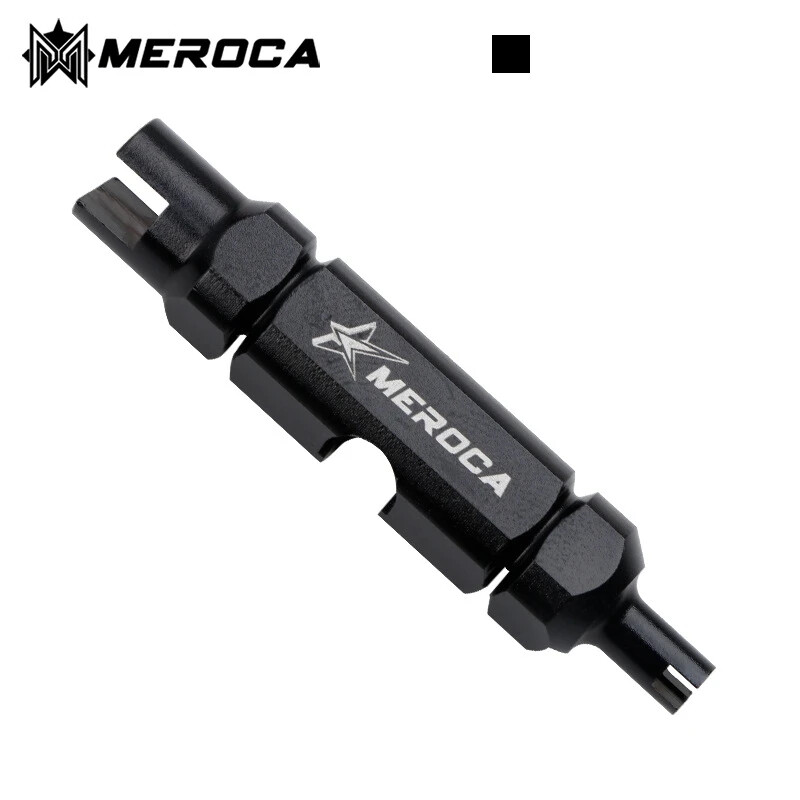 MEROCA MTB Mountain Bike Schrader Valve Tool Presta Iamok Extension Rod Demontare Cheie de reparare