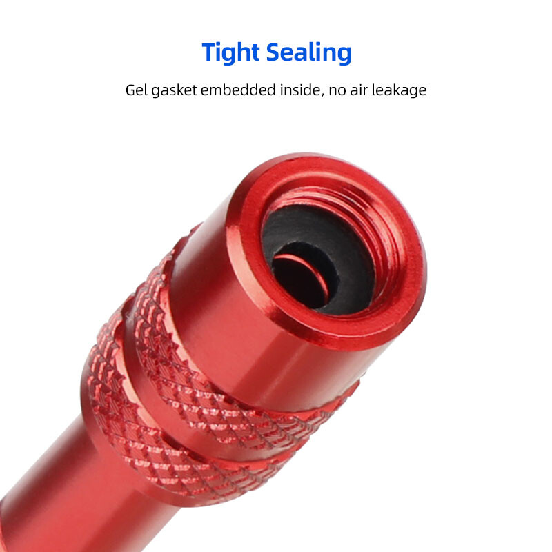 Demount vilica AV produžetak ventila Adapter mlaznice od aluminijske legure za stražnji prednji zračni amortizer Dodaci za pumpanje ovjesa bicikla