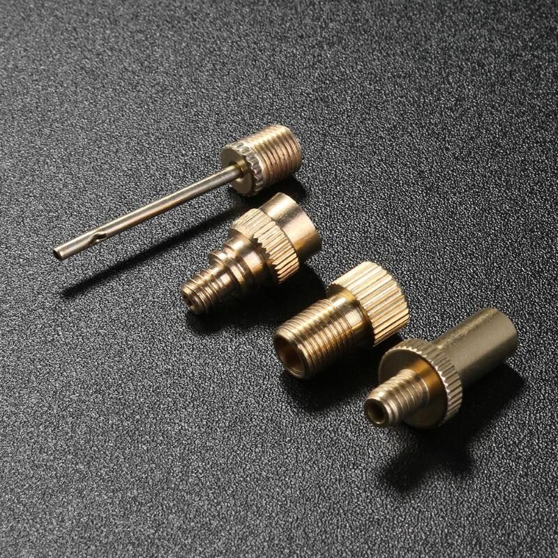 4/8/12/16kom/Set Pretvorna pumpa za bicikle Dunlop Schrader Presta Ventil Adapter Set Komplet adaptera za bicikl Košarkaška pneumatska igla