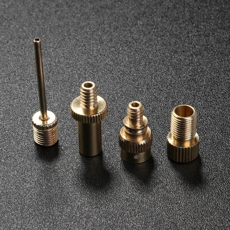 4/8/12/16kom/Set Pretvorna pumpa za bicikle Dunlop Schrader Presta Ventil Adapter Set Komplet adaptera za bicikl Košarkaška pneumatska igla