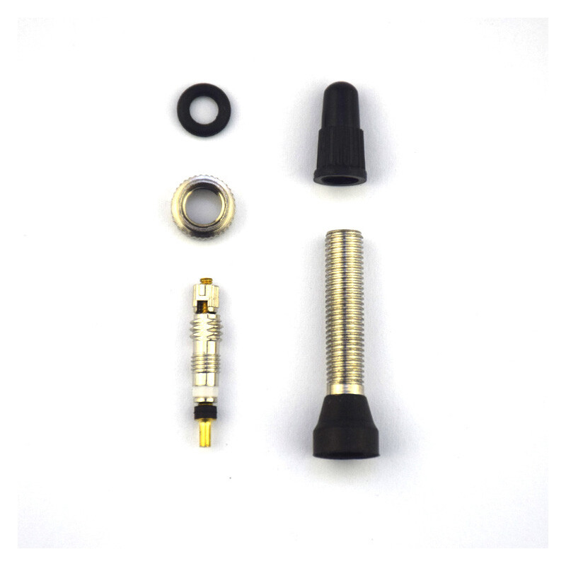 1PC 34MM 40MM 44MM 48mm 60mm Supapă Presta pentru Road MTB Bicicletă Tubeless Anvelope Miez din alamă Tijă din aliaj compatibilă Tubeless Sigilant