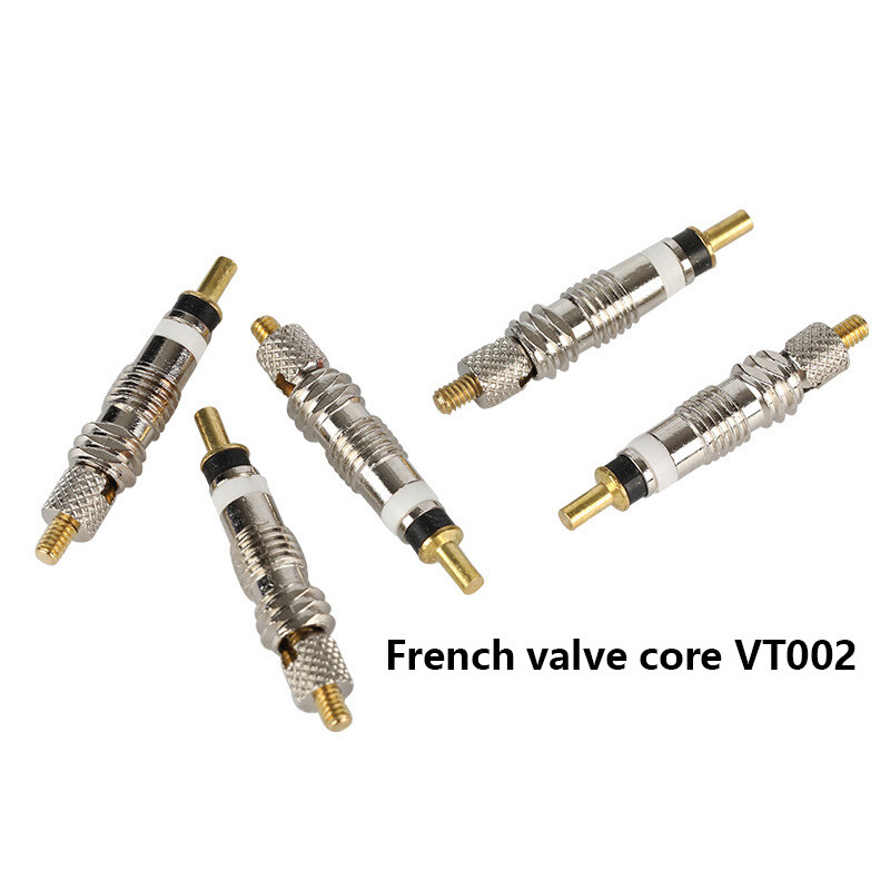 1PC 34MM 40MM 44MM 48mm 60mm Supapă Presta pentru Road MTB Bicicletă Tubeless Anvelope Miez din alamă Tijă din aliaj compatibilă Tubeless Sigilant