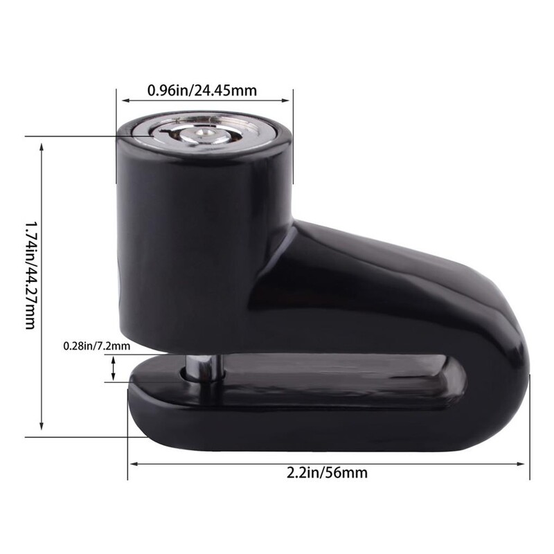 Brava disk kočnice kotača bicikla Protuprovalne biciklističke brave za dodatnu opremu