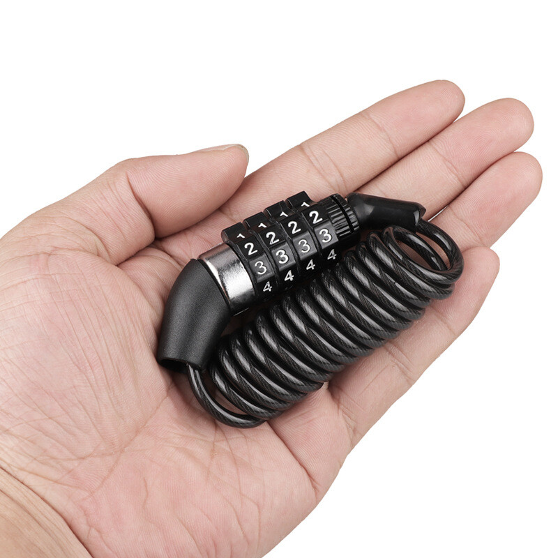 Metalinis apsaugos nuo vagystės MTB plento dviračio sunkiasvoris saugos užraktas, skirtas motociklo motorolerio pakabinamajai spyna, dviračio grandinės užraktas su raktu