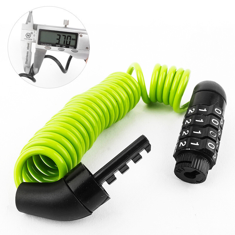 Metalinis apsaugos nuo vagystės MTB plento dviračio sunkiasvoris saugos užraktas, skirtas motociklo motorolerio pakabinamajai spyna, dviračio grandinės užraktas su raktu