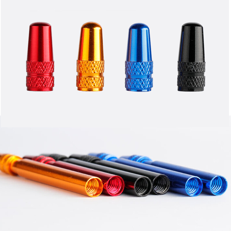 Bicikl 1 par Presta produžetak ventila s poklopcem F/V nastavak od anodizirane CNC aluminijske legure za fiksne felge cestovnog bicikla 50 mm 60 mm