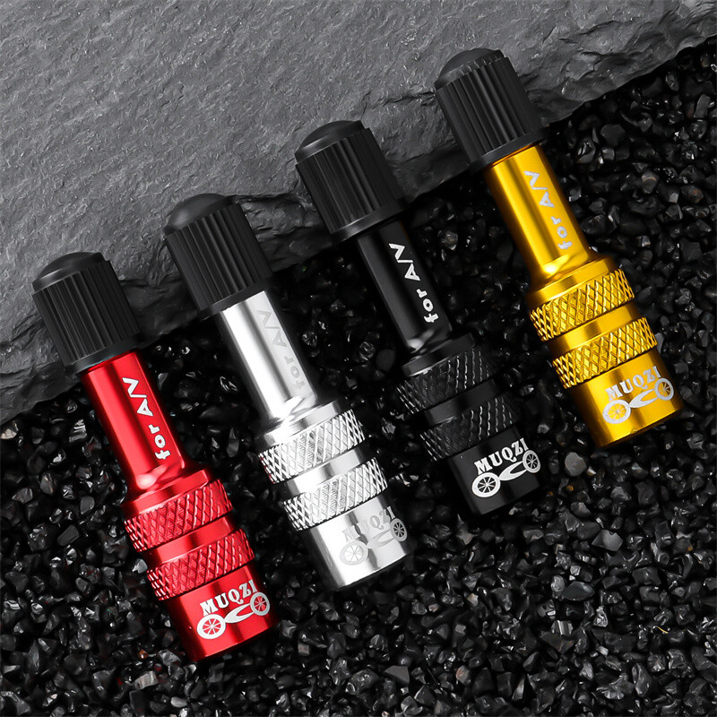 MUQZI Adapter ventila vilice za bicikle Schrader Air Fork Adapter ventila na napuhavanje MTB Dodatak za vilicu za cestovni bicikl