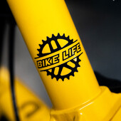 1kom Bike Life Biciklističke naljepnice za gornju cijev okvira bicikla Dekorativna kaciga Vinilna naljepnica za MTB bicikl Vodootporni dodaci za bicikle
