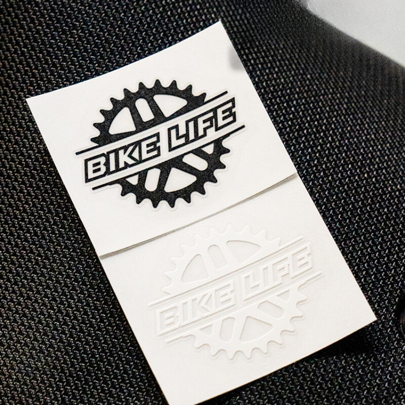 1kom Bike Life Biciklističke naljepnice za gornju cijev okvira bicikla Dekorativna kaciga Vinilna naljepnica za MTB bicikl Vodootporni dodaci za bicikle