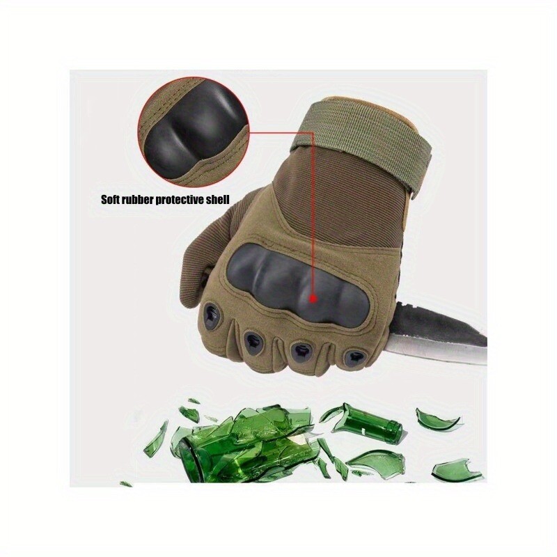 1 par rukavica za sportove na otvorenom motociklističke rukavice s punim prstima borbene paintball pucačke muške borbene rukavice