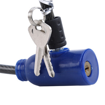 Κλειδαριά ποδηλάτου πολλαπλών χρήσεων Exquisite Steel Cable Lock Ποδήλατο εξωτερικού χώρου αντικλεπτική κλειδαριά Mountain Bike Wire Lock Αξεσουάρ Ασφάλεια