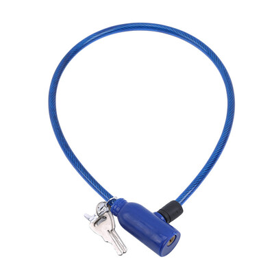 Višenamjenska brava za bicikl Izvrsna čelična brava za sajle Protuprovalna brava za vanjske bicikle Brdski bicikl Žičana brava Dodatna oprema Sigurnost