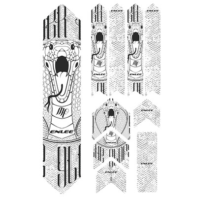 Naljepnica okvira bicikla MTB brdski bicikl Zaštita okvira otporna na ogrebotine Uklonjiva naljepnica Zaštitna navlaka za poster bicikla