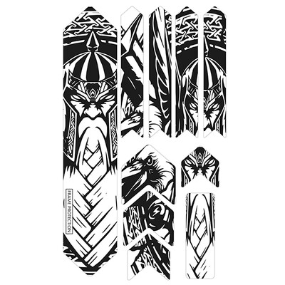 Naljepnica okvira bicikla MTB brdski bicikl Zaštita okvira otporna na ogrebotine Uklonjiva naljepnica Zaštitna navlaka za poster bicikla