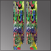 Naljepnica za prednju vilicu Dekoracija bicikla Planinski cestovni bicikl Naljepnica s polugom Vodootporna biciklistička popravak Pasta za ogrebotine Dodaci za bicikle