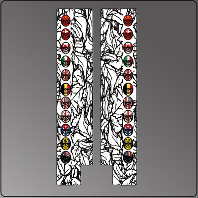 Naljepnica za prednju vilicu Dekoracija bicikla Planinski cestovni bicikl Naljepnica s polugom Vodootporna biciklistička popravak Pasta za ogrebotine Dodaci za bicikle