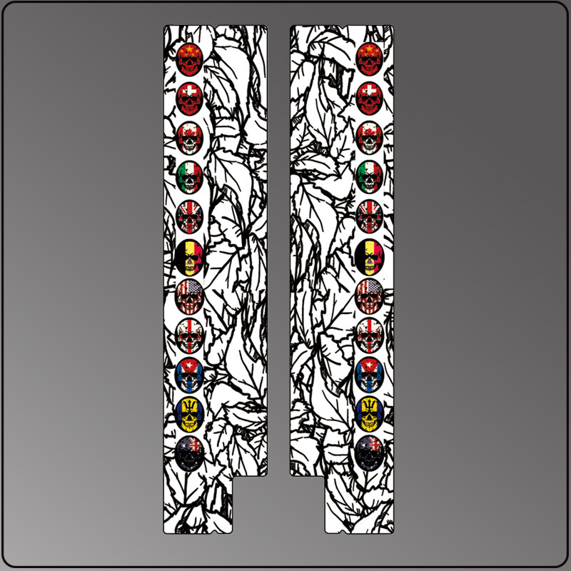 Naljepnica za prednju vilicu Dekoracija bicikla Planinski cestovni bicikl Naljepnica s polugom Vodootporna biciklistička popravak Pasta za ogrebotine Dodaci za bicikle