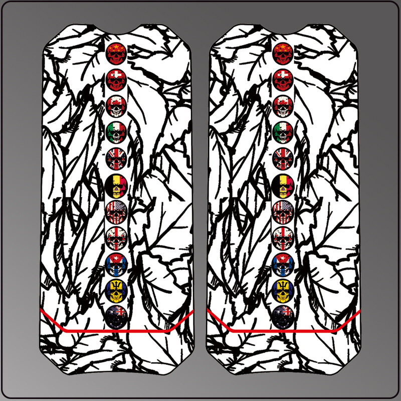 Naljepnica za prednju vilicu Dekoracija bicikla Planinski cestovni bicikl Naljepnica s polugom Vodootporna biciklistička popravak Pasta za ogrebotine Dodaci za bicikle