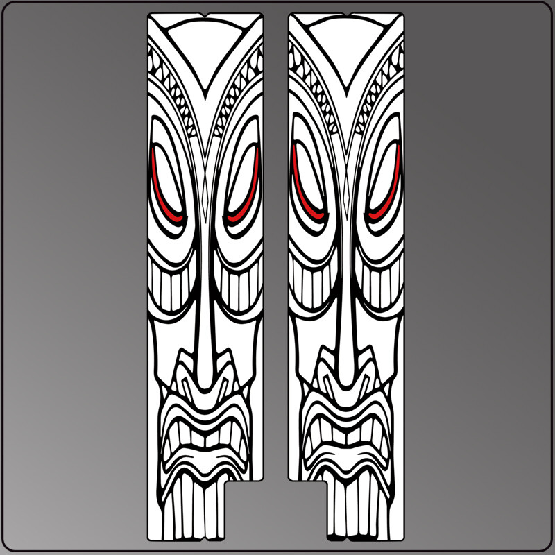 Naljepnica za prednju vilicu Dekoracija bicikla Planinski cestovni bicikl Naljepnica s polugom Vodootporna biciklistička popravak Pasta za ogrebotine Dodaci za bicikle