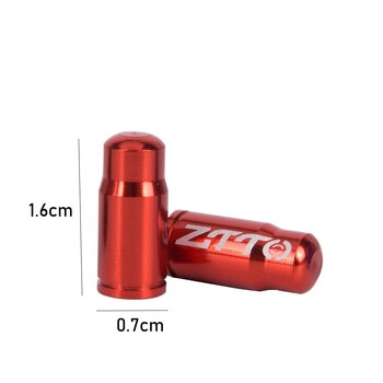 4 τεμ. 7 Χρώματα Road MTB Bike Wheel Tire Covered Protector French Tire Dustproof Bike Bicycle Valve Dust Dust Protector