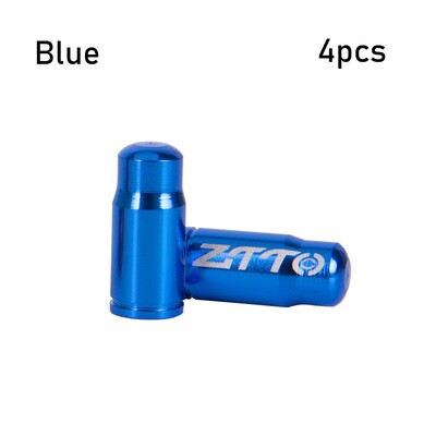 4 komada 7 boja cestovnog MTB bicikla za kotače pokrivene gumama Zaštitnik od francuskih guma Bicikl otporan na prašinu Kapa ventila za bicikle Poklopac za prašinu