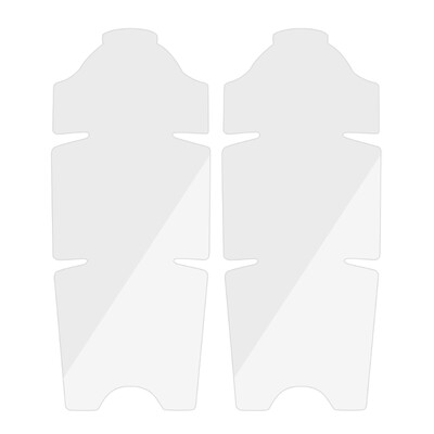 2 lista Naljepnice za ručicu za bicikle, Zaštitna folija za ručicu za bicikle Prozirna naljepnica za ručicu za bicikle Štitnici za ručicu za bicikle