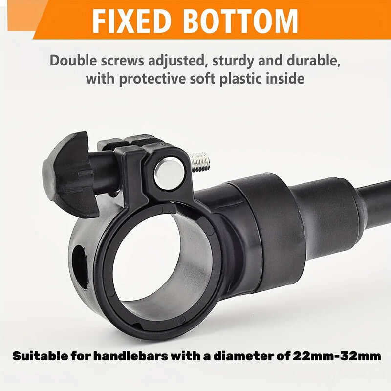 Retrovizor na upravljaču bicikla Okretni za 360 za brdski cestovni bicikl Motocikl Savitljivo crijevo Podesivo retrovizor