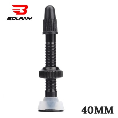 BOLANY 1 KOM Ventil za bicikle 40 mm/60 mm Vakuumska mlaznica za cestovne bicikle za jezgru gume bez zračnice za bicikl Dodaci za ventile od aluminijske legure