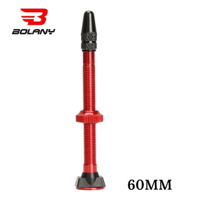 BOLANY 1 KOM Ventil za bicikle 40 mm/60 mm Vakuumska mlaznica za cestovne bicikle za jezgru gume bez zračnice za bicikl Dodaci za ventile od aluminijske legure