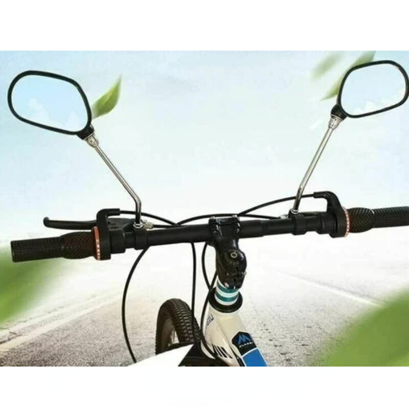 1 par retrovizora za bicikle 360 stupnjeva podesivo staklo za retrovizor Sigurnosna retrovizora za vožnju unatrag za električni skuter Biciklizam