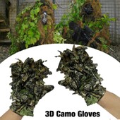 Lovačke Ghillie rukavice 3D Bionic Leafy Kamuflažna pokrivala za glavu Kamuflažno odijelo Rukavice za fotografiranje divljih životinja u džungli Turska kamuflažna maska
